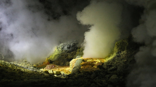 Sulfur of Kawah Ijen