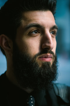 Young Hip Businessman in Suit