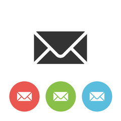 Envelope vector single icon