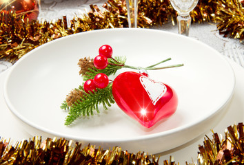 christmas table