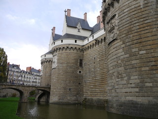 Fototapeta na wymiar le Château des ducs de Bretagne 