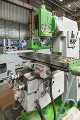 Mechanical vertical milling machine.