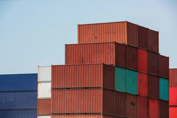 container,container ship in import export and business logistic,By crane,Trade Port , Shipping,cargo to harbor.Aerial view,Water transport,International,Shell Marine,transportation,logistic,trade,port