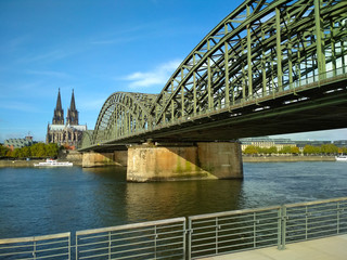 Aerial view of Cologne, Germany