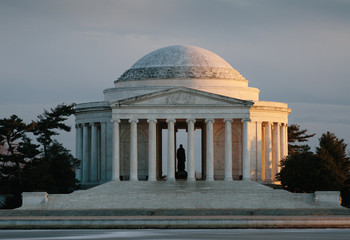 United States Jefferson Memorial building in Washington, DC