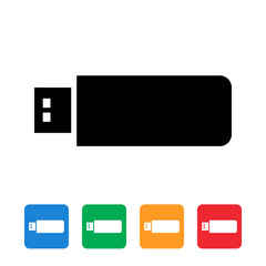 USB flash memory icon