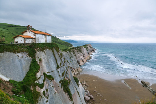 San Telmo Hermitage, Zumaia, Basque Country, Spain