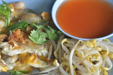 Oyster omelette