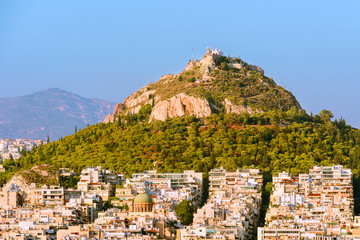 Lecabetus Hill in Athens