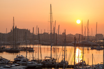 Harbor of Palma de Mallorca © Vollverglasung