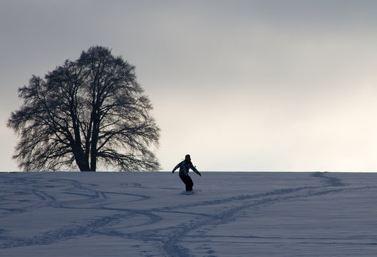 Winter on the Swabian Alb