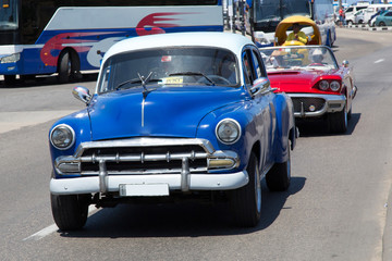 Wunderschöner Oldtimer auf Kuba (Karibik)