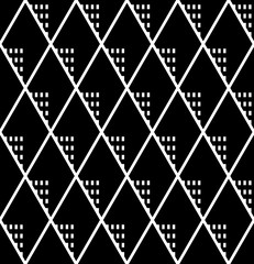 Seamless diamonds pattern.