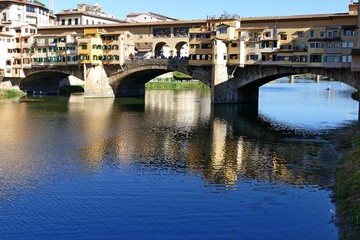 Ponte vecchio of Florence Italy