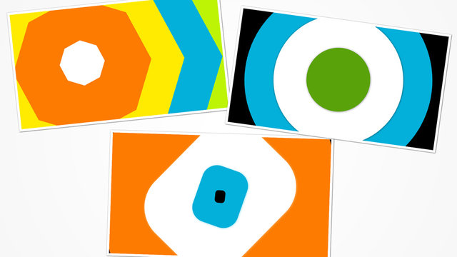 Concentric Shapes Transitions Pack 1