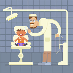 Dental office concept