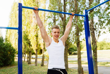 Obraz premium Workout sportsman