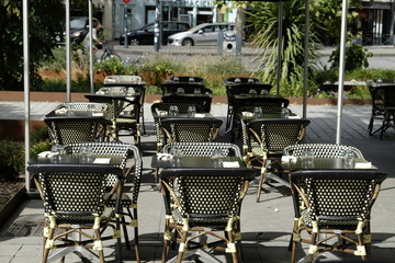 terrasse de restaurant
