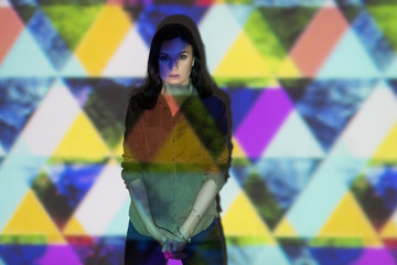 Portrait of Beautiful Woman