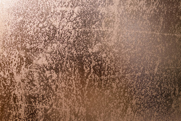Copper color background or texture and gradient shadow