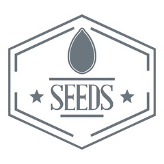 Seed logo, vintage style