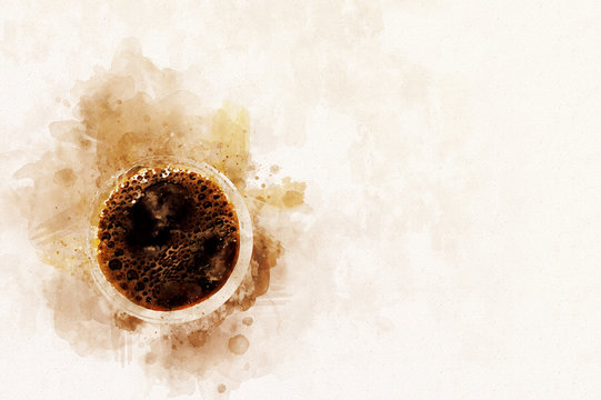 Abstract coffee background