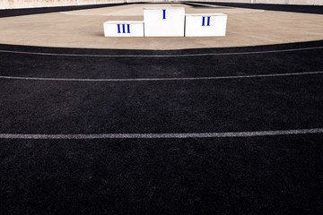 athletics podium