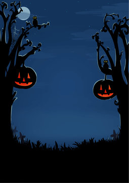 Halloween background for design.