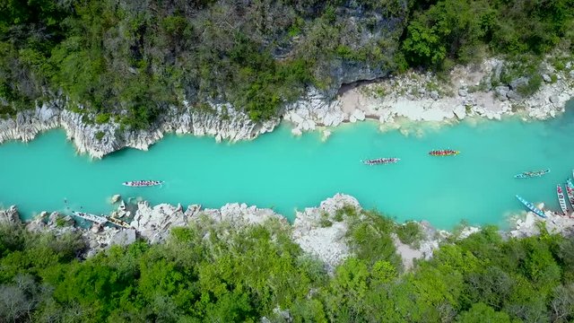 colorful river