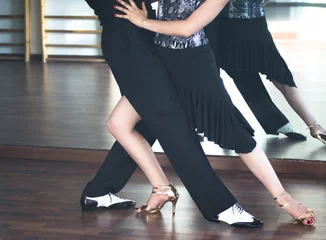 Ballroom dance dancers