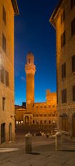 Fototapeta na wymiar Piazza del Campo, Siena Tuscany