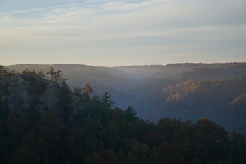 Sunrise over the Gorge