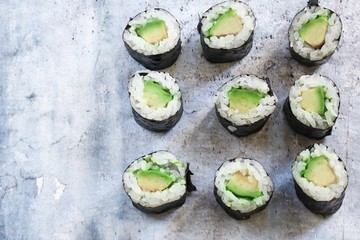 Avocado Sushi roll
