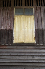 Fototapeta na wymiar Vintage wooden home, Thailand traditional style