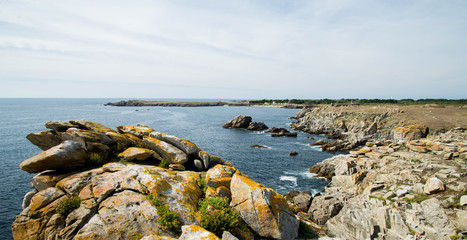 Paysage port de la Meule Ile d'Yeu Vend&eacute;e France