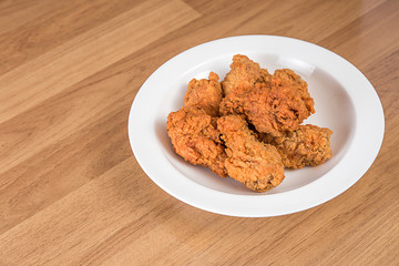 fried chicken and  hot crispy Fried mixed kentucky fried