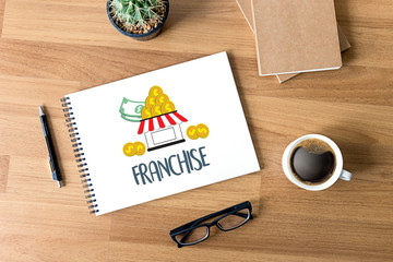 FRANCHISE  Marketing Branding Retail and Business Work Mission Concept