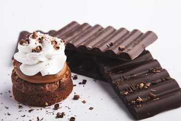 brownie fina pasteleria de chocolate