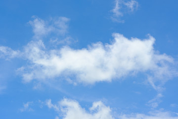 Blue sky with clouds