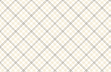Tartan Vector Patterns, Yellow, White And Brown 