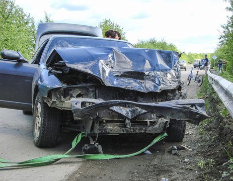  Accident with participation of the car.