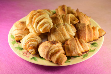 pastry with marmalade 