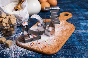 Metal molds for cookies