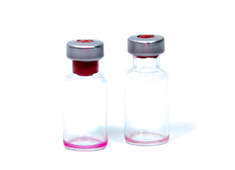 Medicine in vials ready for vaccine injection Cancer Treatment Pain Treatment and can also be abused for an illegal use