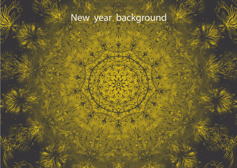 happy new year greeting background vector illustration
