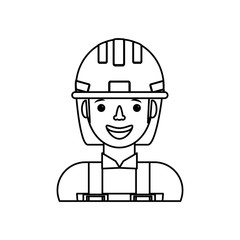 Obraz premium working man vector illustration