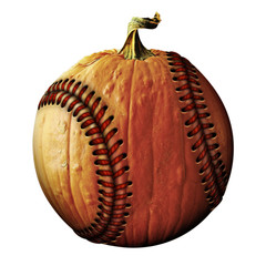 Baseball Pumpkin