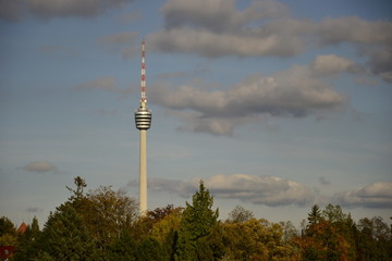 Fototapeta premium Fernsehturm Stuttgart