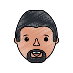 man face  vector illustration