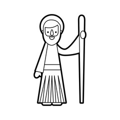 saint joseph father spiritual cartoon christmas